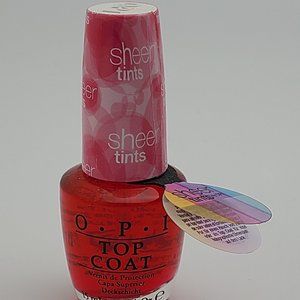 OPI Top Coat "Be Magentale With Me One Bottle Full Size New